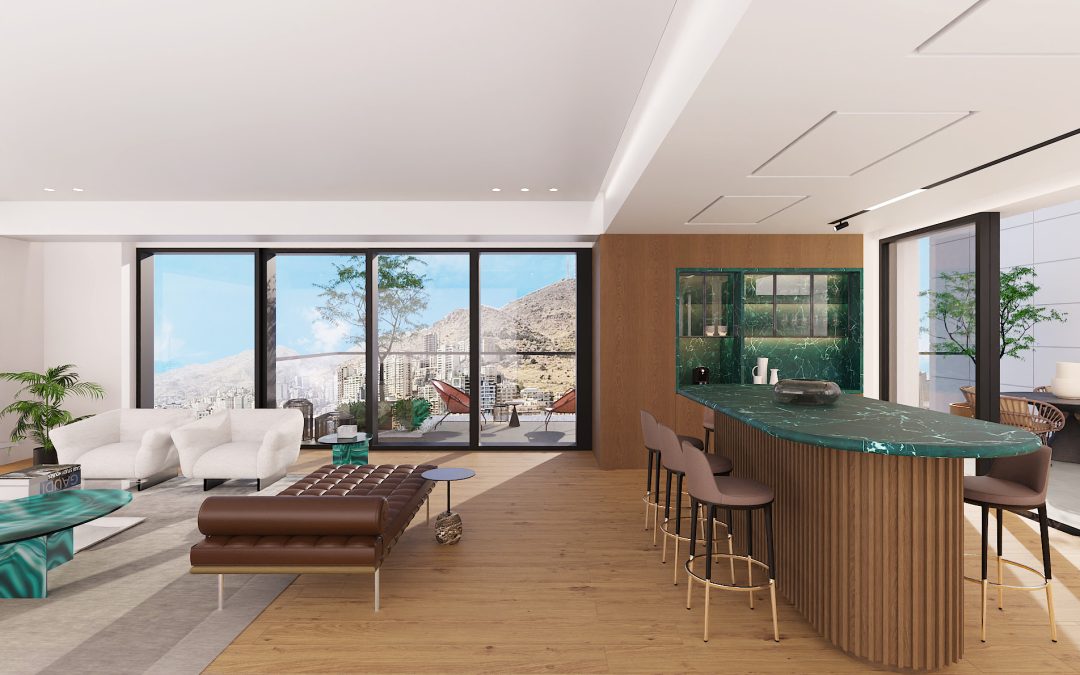 High-rise apartment